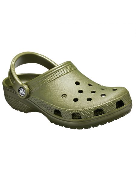 Классические сандалии Crocs зеленые