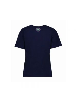 Camiseta de algodón de tela jersey Ralph Lauren azul