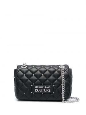 Pikowana torba na ramię Versace Jeans Couture