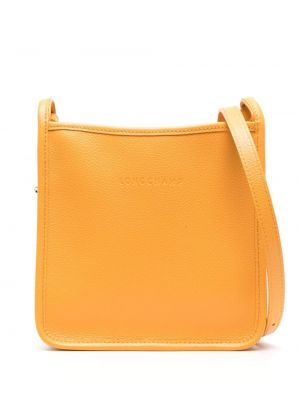 Crossbody torbica Longchamp oranžna