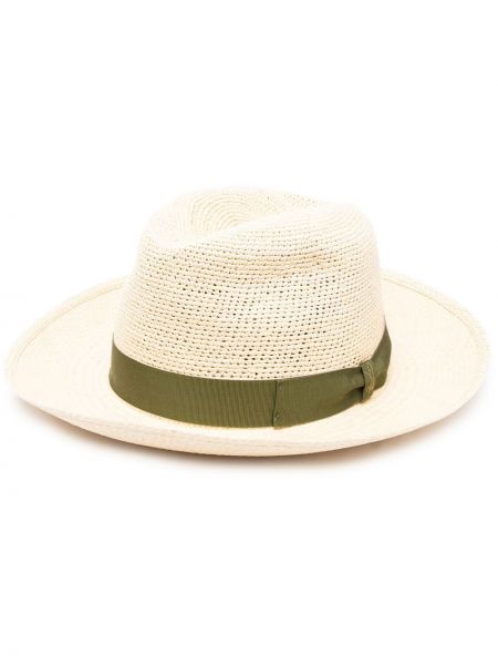 Mütze mit schleife Borsalino grün