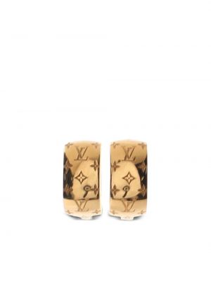 Naušnice Louis Vuitton zlatna
