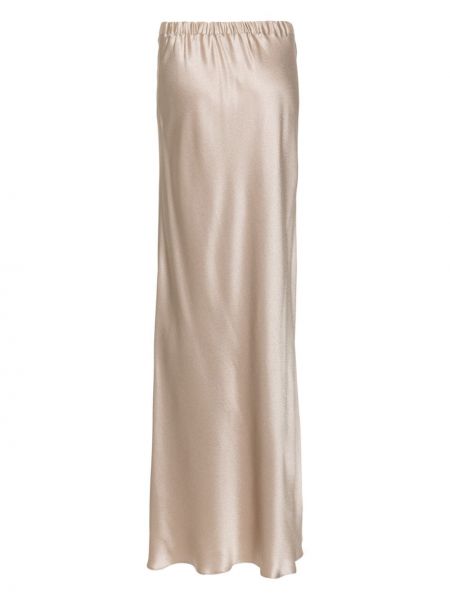 Saténové dlouhá sukně Antonelli zlaté