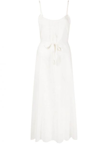 Плисирана рокля Kristensen Du Nord бяло
