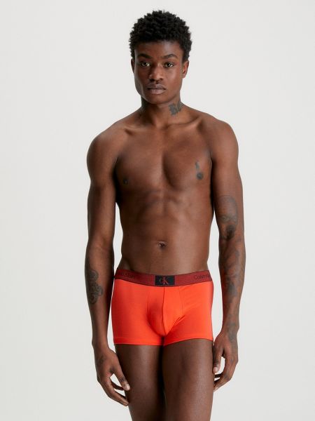 Boxers de cintura baja Calvin Klein naranja
