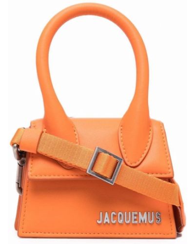 Oranžová shopper kabelka Jacquemus