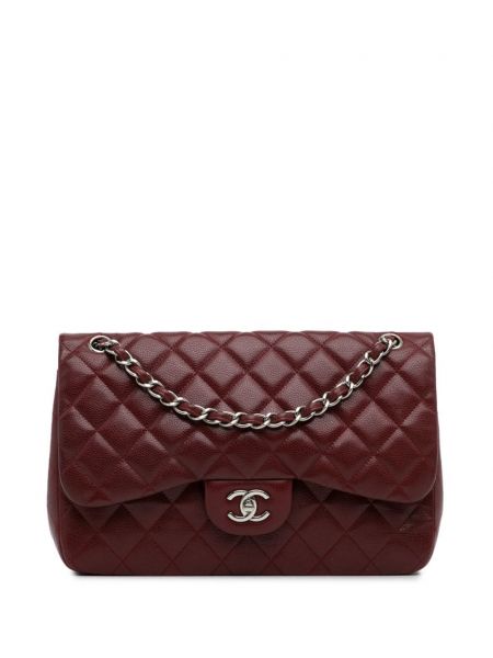 Klasična torba za preko ramena Chanel Pre-owned crvena