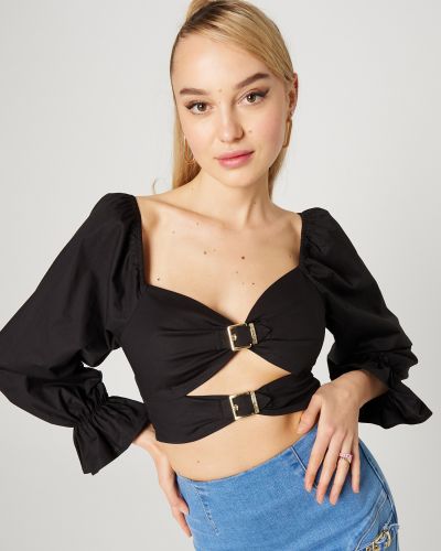 Camicia Hoermanseder X About You nero