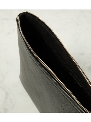 Pochette en cuir Givenchy noir