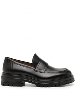 Chunky loafer-kingad Gianvito Rossi must