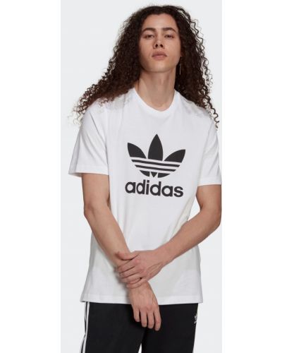 Πουκάμισο Adidas Originals λευκό