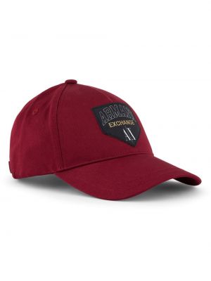 Cappello con visiera Armani Exchange rosso