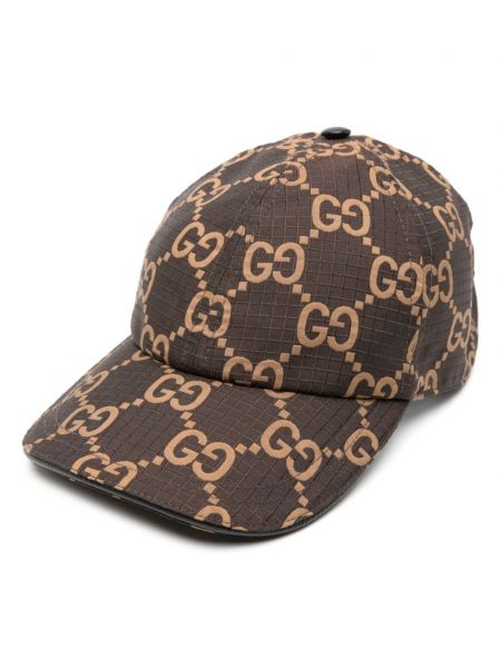 Žakardinis kepurė su snapeliu Gucci
