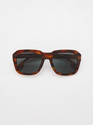 Солнцезащитные очки Burberry, коричневый