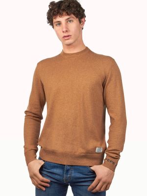 Классический свитер Pepe Jeans коричневый