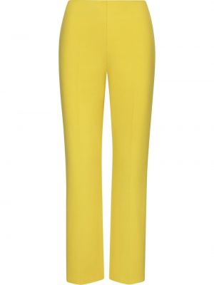 Kalhoty Oscar De La Renta, žlutá