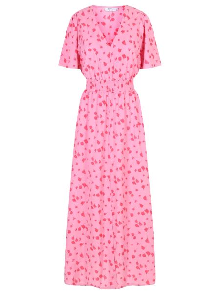 Платье с принтом Seven Lab розовое