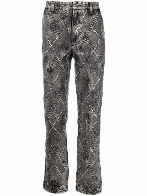 Slank skinny jeans Diesel svart