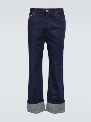 Straight jeans ausgestellt Loewe blau