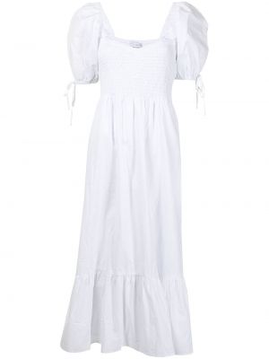 Bílé šaty ke kolenům Faithfull The Brand
