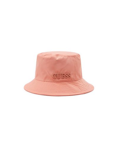 Шляпа Guess розовая
