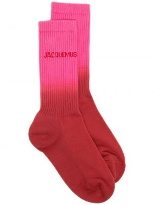 Памучни чорапи с градиентным принтом Jacquemus