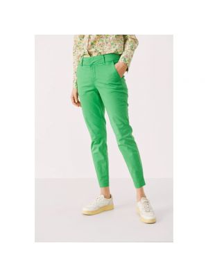 Pantalones chinos Part Two verde