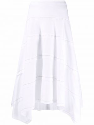 Asymetrické sukně Peserico bílé