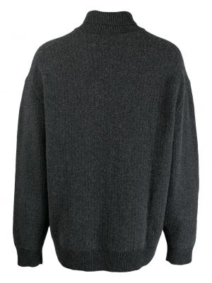 Vlněný svetr Filippa K šedý