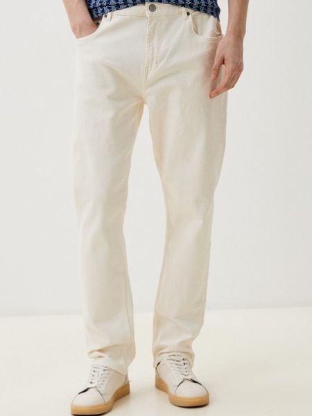 Прямые джинсы Terranova белые