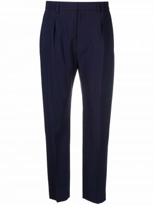 Вълнени панталон Ralph Lauren Collection синьо