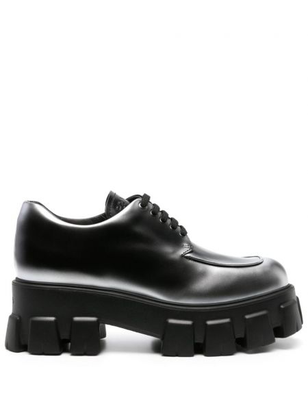 Chunky ниски обувки Prada Pre-owned черно