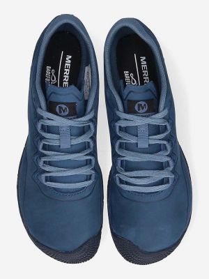Sneakersy zamszowe Merrell niebieskie