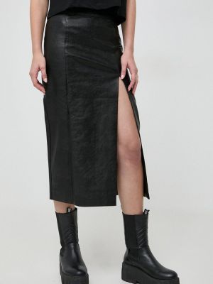 Midi sukně Bardot černé