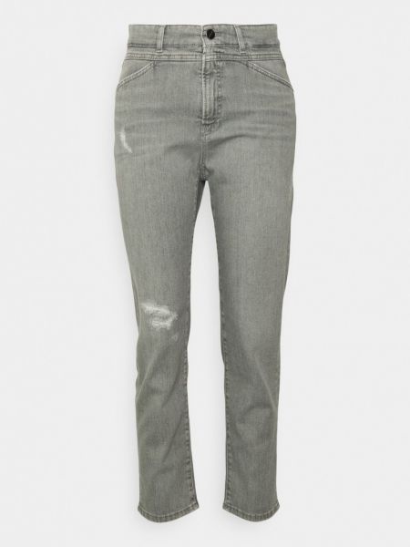 Jeansy skinny slim fit Marc Cain szare