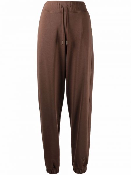 Pantalones de chándal bootcut Federica Tosi marrón