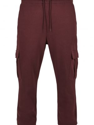 Pantaloni sport cu buzunare Urban Classics roșu