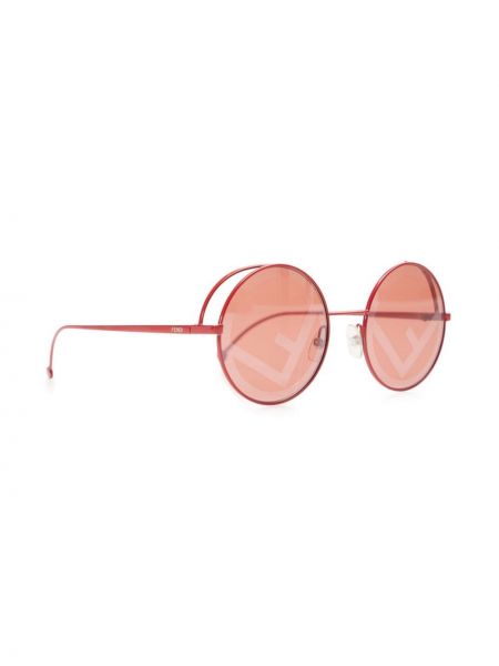 Sluneční brýle Fendi Pre-owned červené
