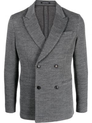 Lang blazer Emporio Armani grå