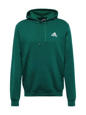 Hanorac din fleece Adidas Sportswear verde