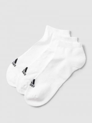 Stopki z nadrukiem Adidas Sportswear białe