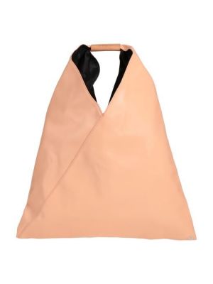 Тканевая сумка Mm6 Maison Margiela розовая