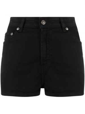 Hög midja jeansshorts Dondup svart