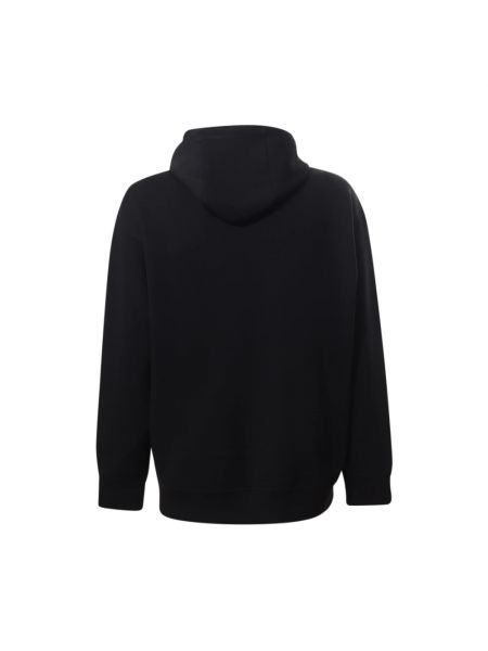 Bluza z kapturem oversize Emporio Armani czarna