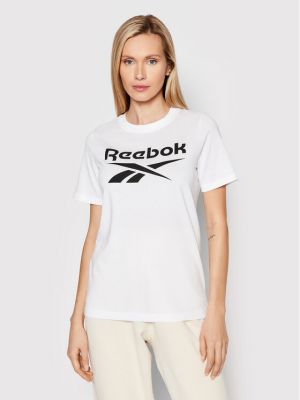 Relaxed топ Reebok бяло
