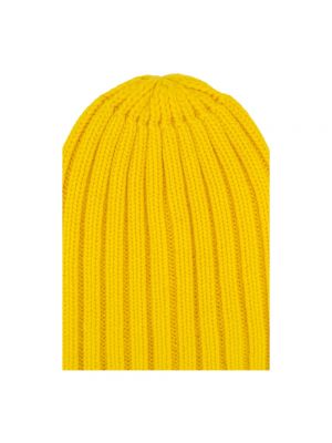 Kaschmir mütze Laneus gelb