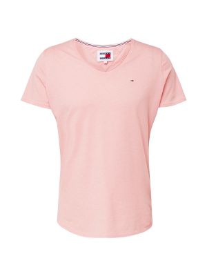 Džinsa krekls Tommy Jeans rozā