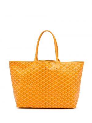Τσάντα shopper Goyard κίτρινο