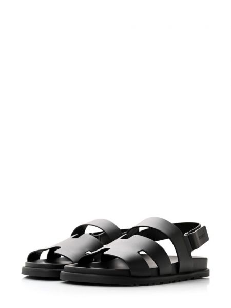 Leder sandale Hermès Pre-owned schwarz