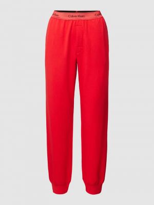 Spodnie sportowe Calvin Klein Underwear czerwone